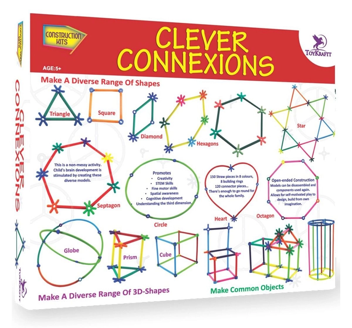 Toy Kraft Clever Connexions, Multicolor, 5Y+