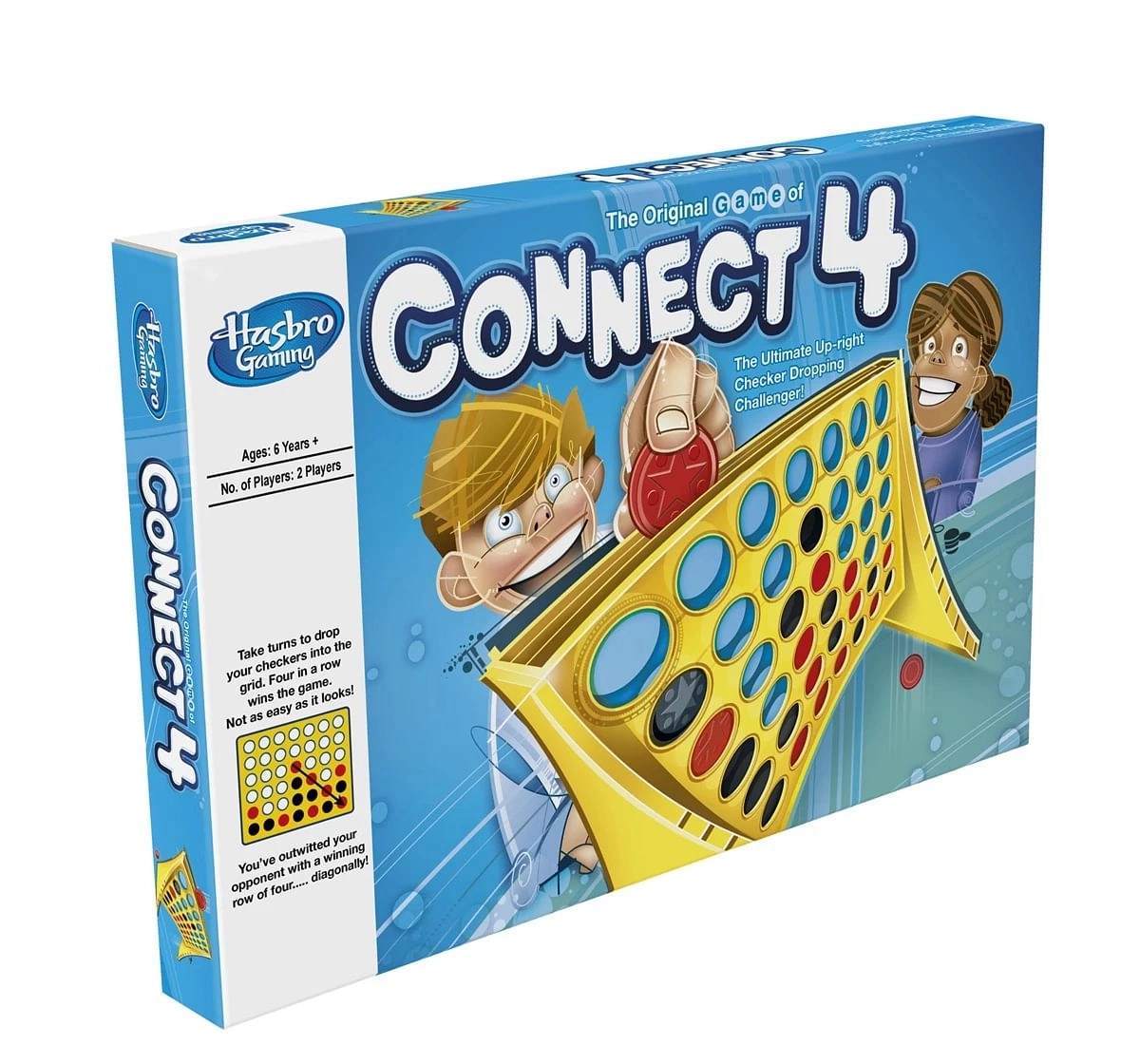 Hasbro Gaming Connect 4 Game for Kids 6Y+, Multicolour