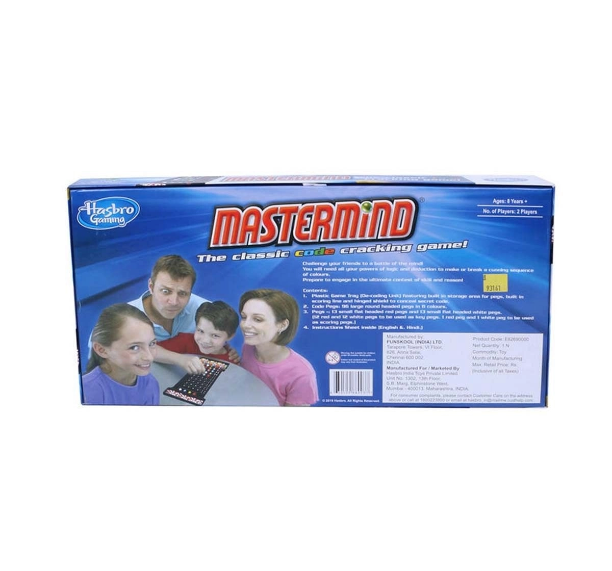 Hasbro Mastermind The Classic Code Cracking Game Games for Kids Age 8Y+