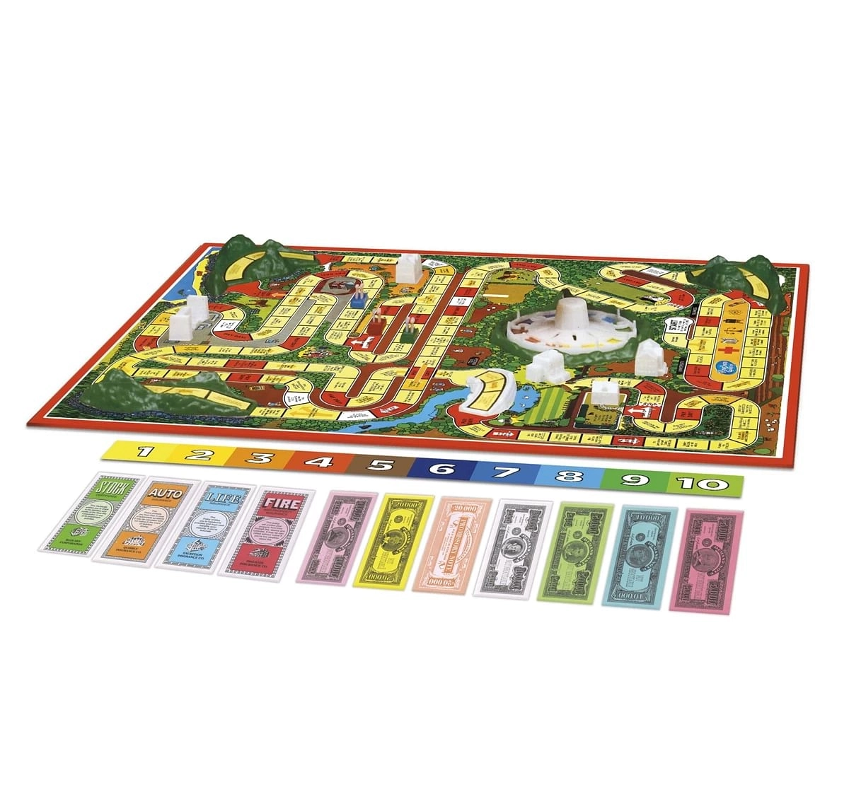 Hasbro The Game Of Life Board Game For Families and Friends 9Y+, Multicolour