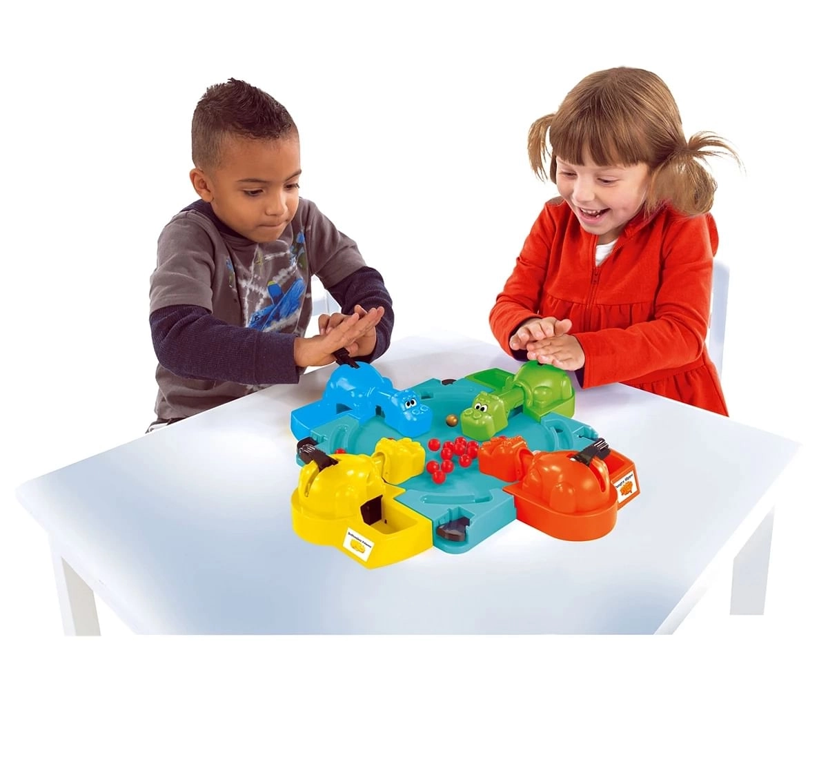 Hasbro Gaming Hungry Hungry Hippos Board Game For Kids 4Y+, Multicolour