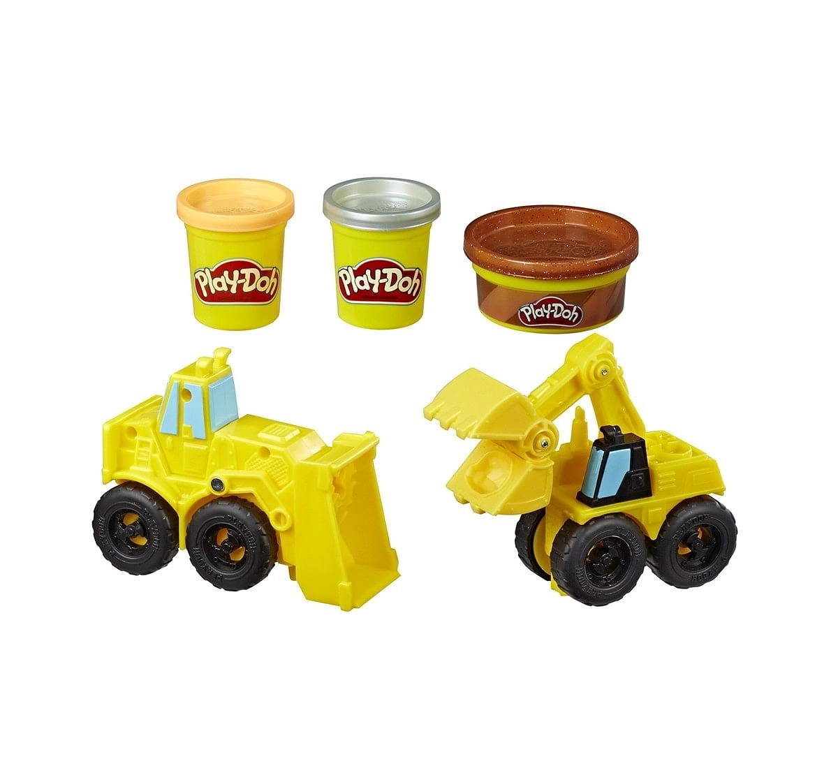 Play-Doh Excavator N Loader Clay & Dough for Kids age 3Y+ 