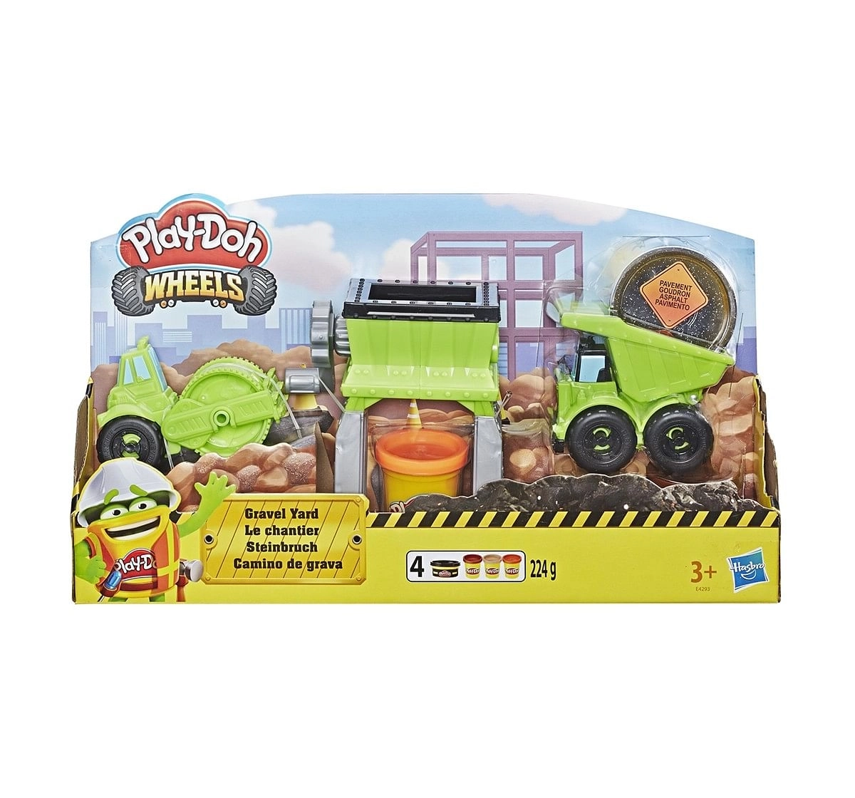 Play-Doh Gravel Yard Clay & Dough for Kids age 3Y+ 