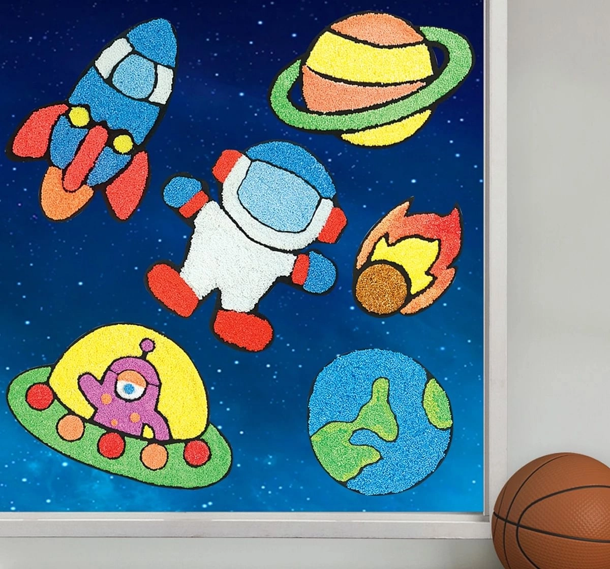 Imagimake Clay Stickers Space Adventure Multicolor 3Y+