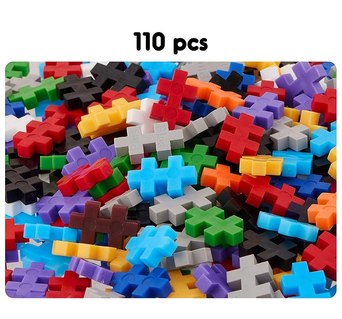 Play Panda Fixi Bricks Jungle Tube 3 Tiger And Deer With 110 Pcs, Detailed Assembly Instructions And Storage Tube Small Parts (Age 799 Years),  6Y+ (Multicolor)