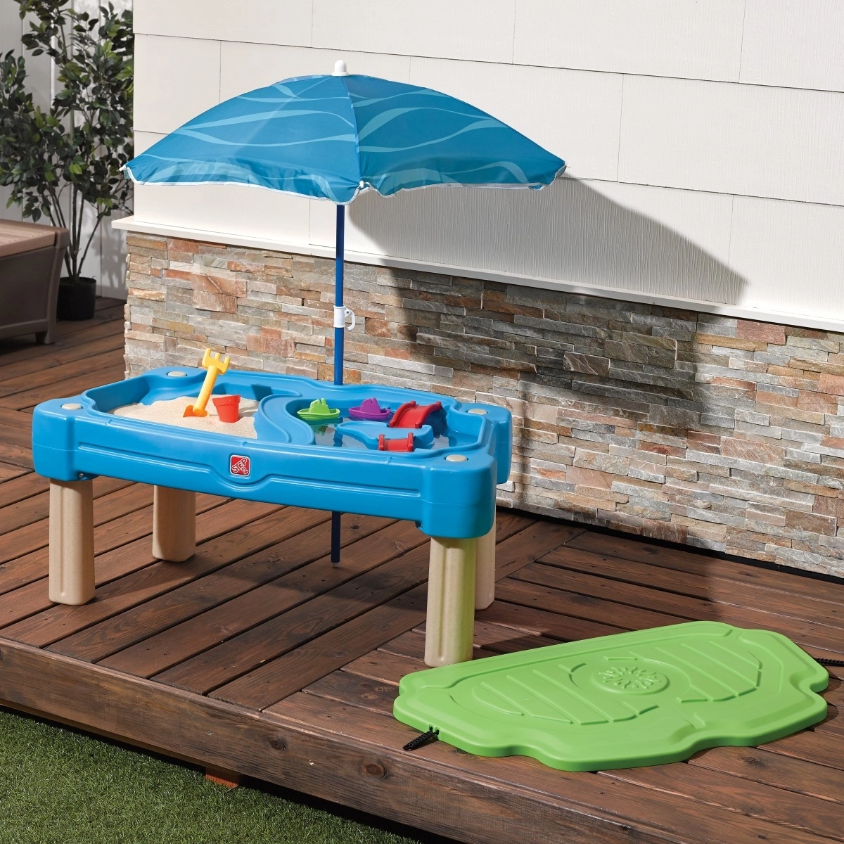 Step2 Cascading Cove Sand & Water Table Blue 2Y+