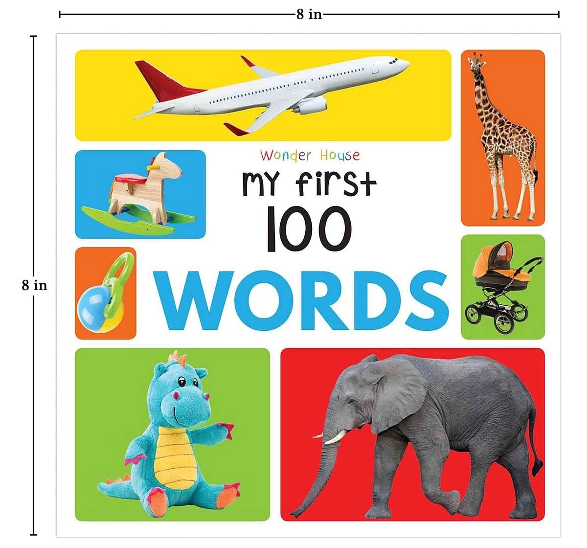 Wonder House Books My first 100 words Early learning books Paperback Multicolor 3Y+