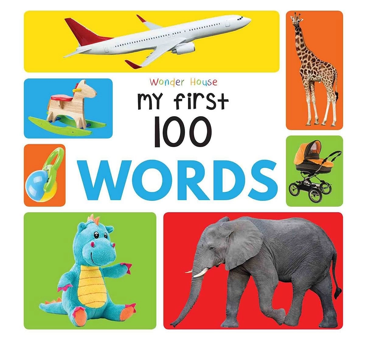 Wonder House Books My first 100 words Early learning books Paperback Multicolor 3Y+