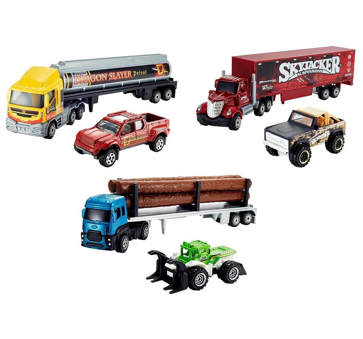 Matchbox Convoy Die Cast Trucks, Boys, 2Y+(Multicolor), Assorted