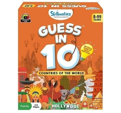 Skillmatics Guess in 10 Countries of the world Paper card game Multicolor 3Y+