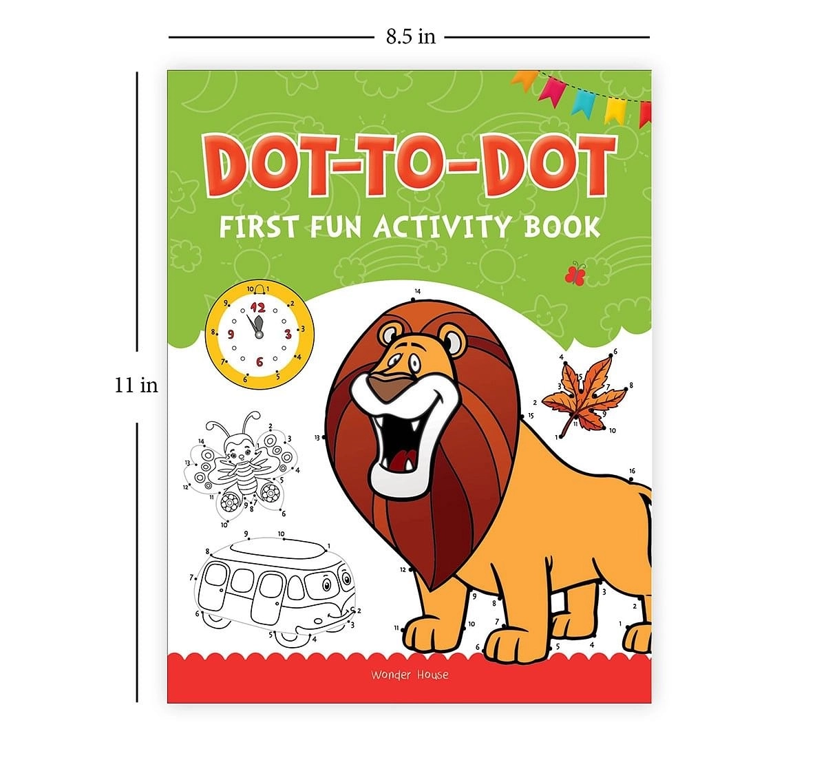 Wonder House Books Dot To Dot First fun activity books Paperback Multicolor 3Y+