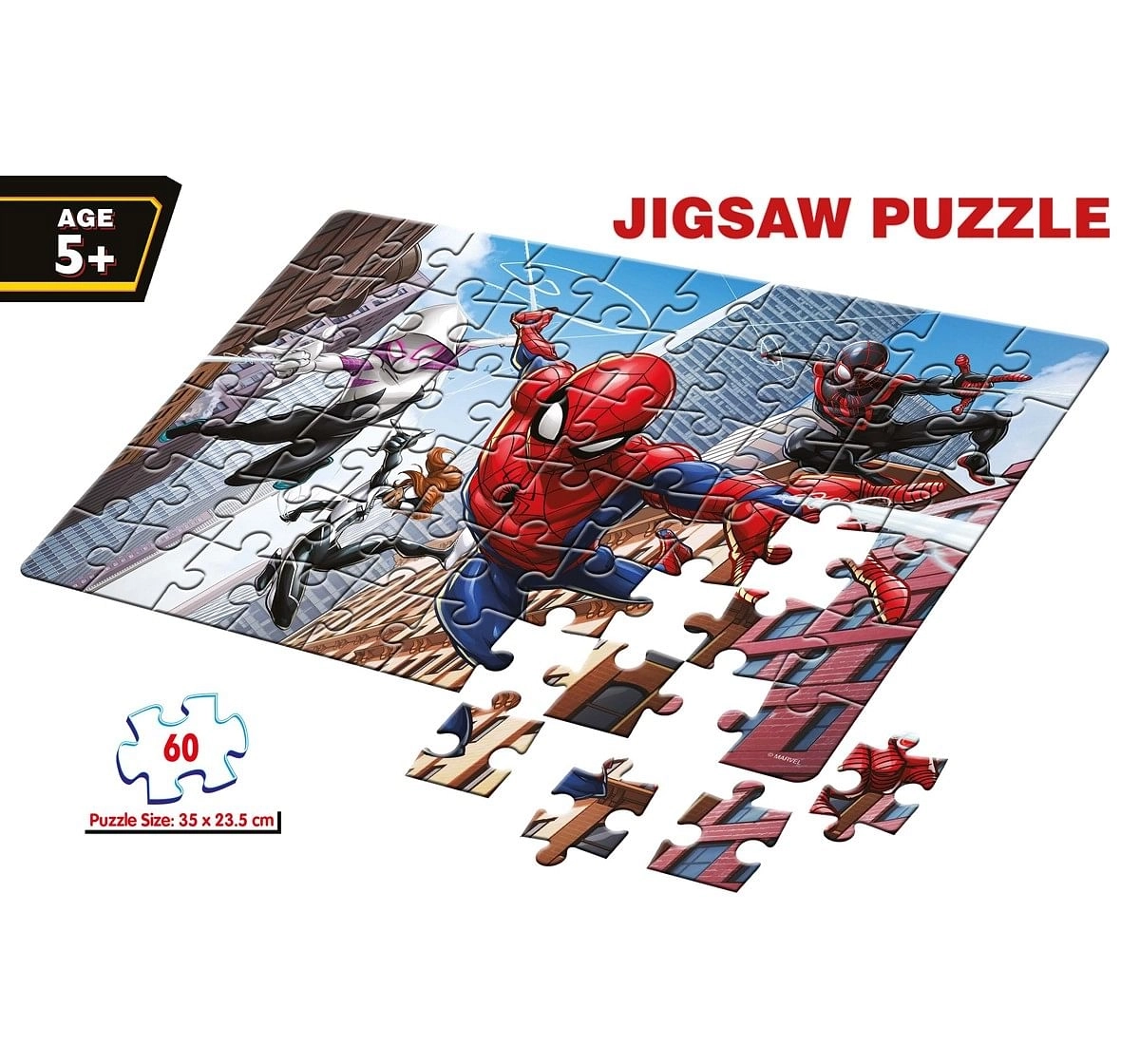 Frank SpiderMan Floor Puzzles 60 Pieces Multicolor 5Y+