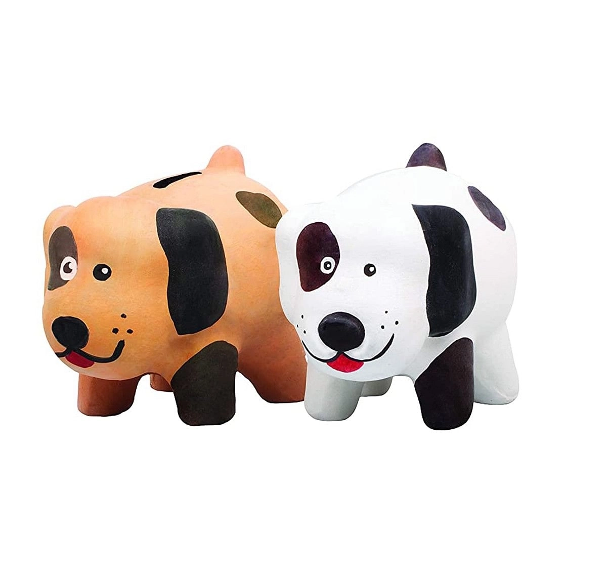 Handycrafts Puppy Coin Bank Plastic Multicolour 6Y+