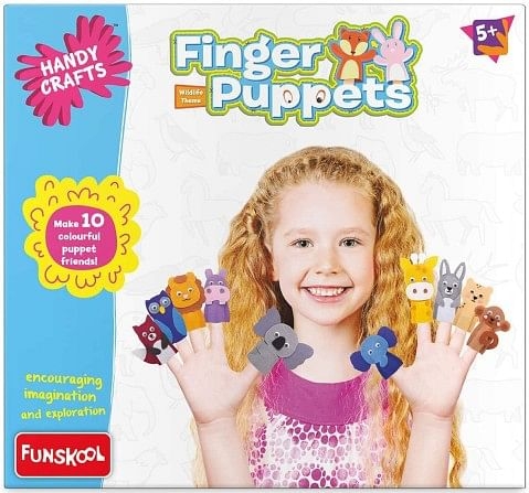 Handycrafts Finger Puppets Plastic Multicolour 7Y+