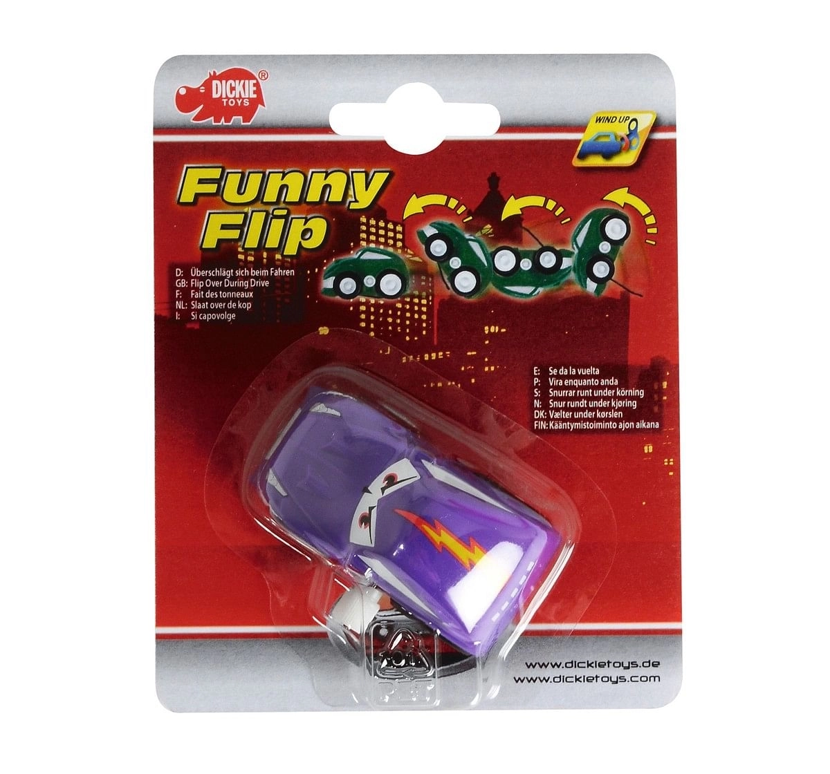 Dickie Funny Flip for Kids, Assorted, 3Y+ (Multicolor)