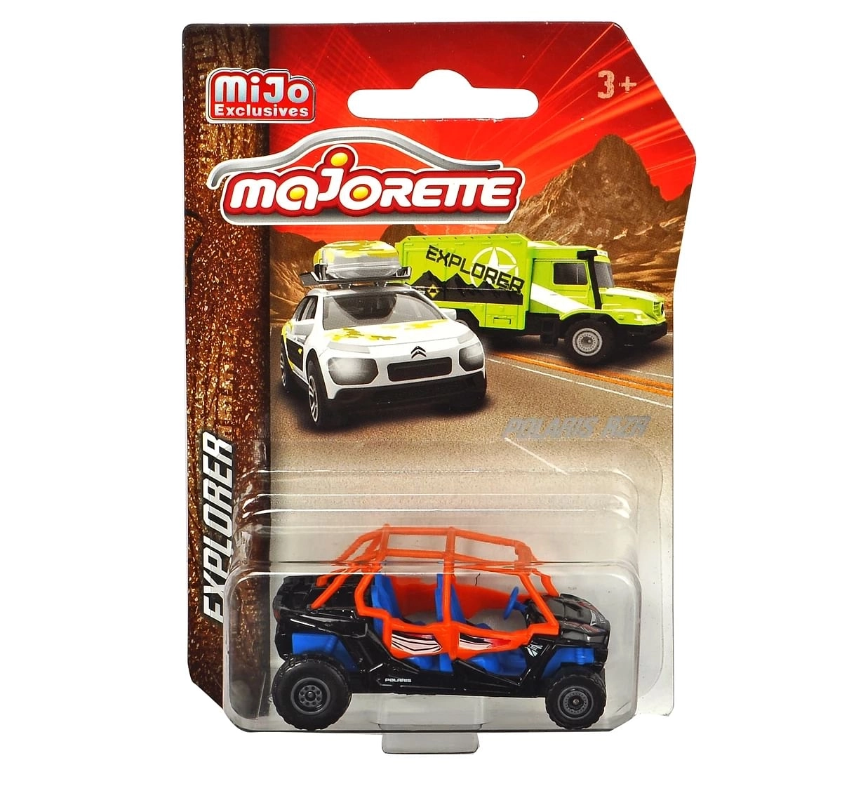 Majorette Explorer Die Cast Vehicle Toy for Kids, 3Y+, Assorted