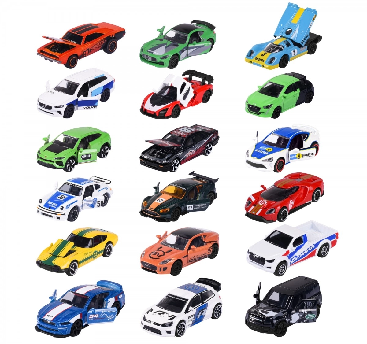 Majorette Racing Cars 18, 3Y+, Assorted