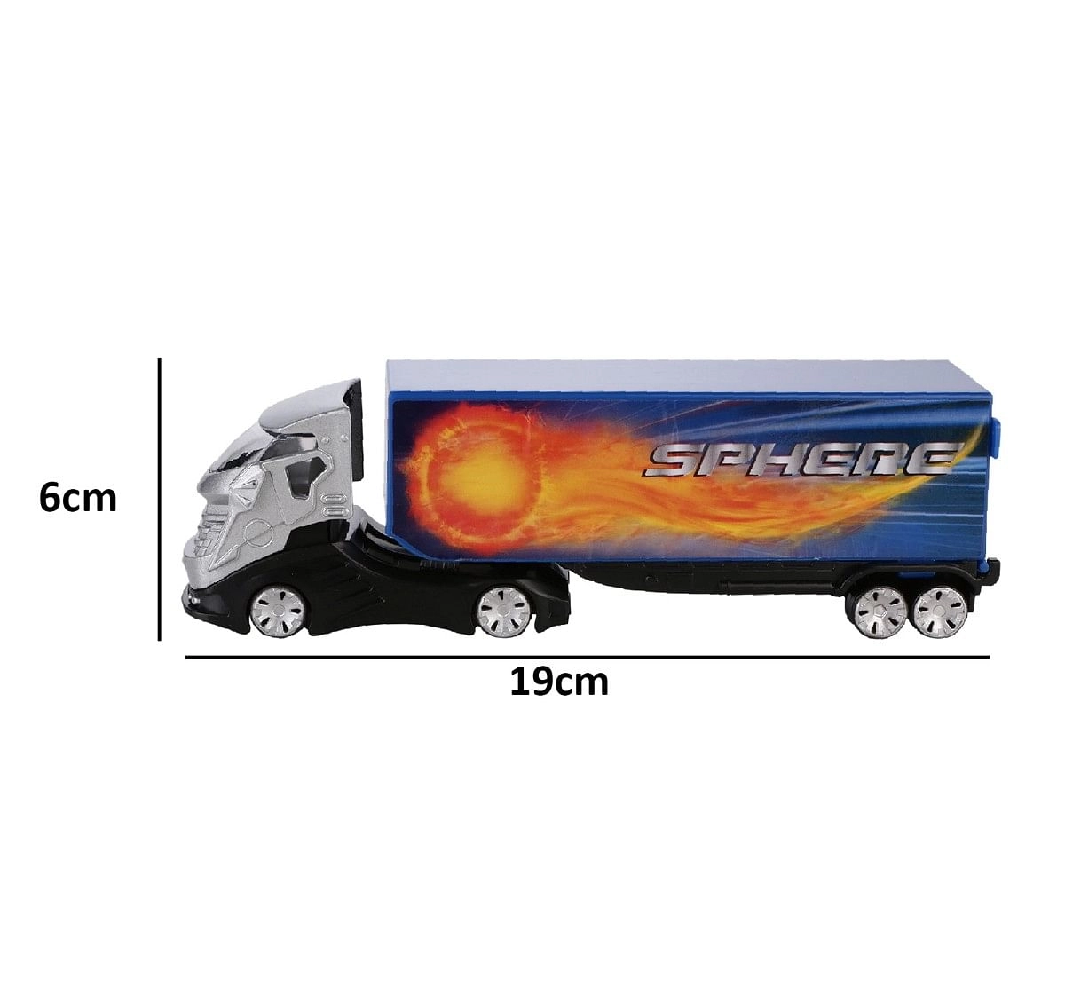 Dickie Sphere Car Transporter for Kids, Assorted, 3Y+ (Multicolor)