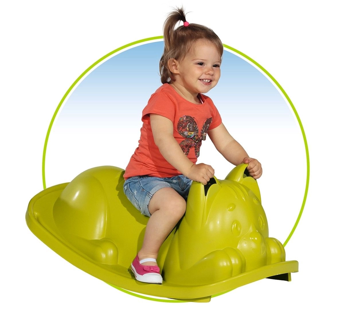 Simba Smoby Cat Rocker Green 18M+