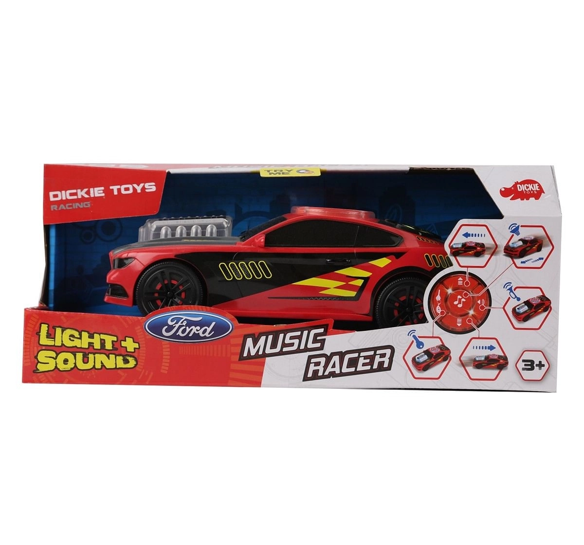 Dickie Music Racer for Kids, 3Y+ (Multicolor)