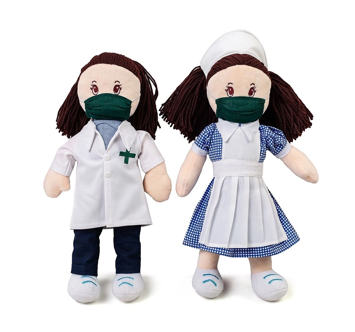 Soft Buddies Hamleys Gratitude Dolls - Nurse Dolls & Puppets for Kids age 3Y+ - 37 Cm