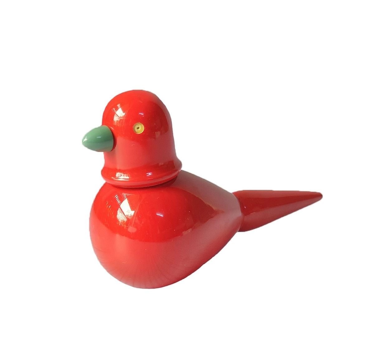 Nurture India Wooden Bird Figurines Red Wooden Toys for Kids age 12M+ (Red)