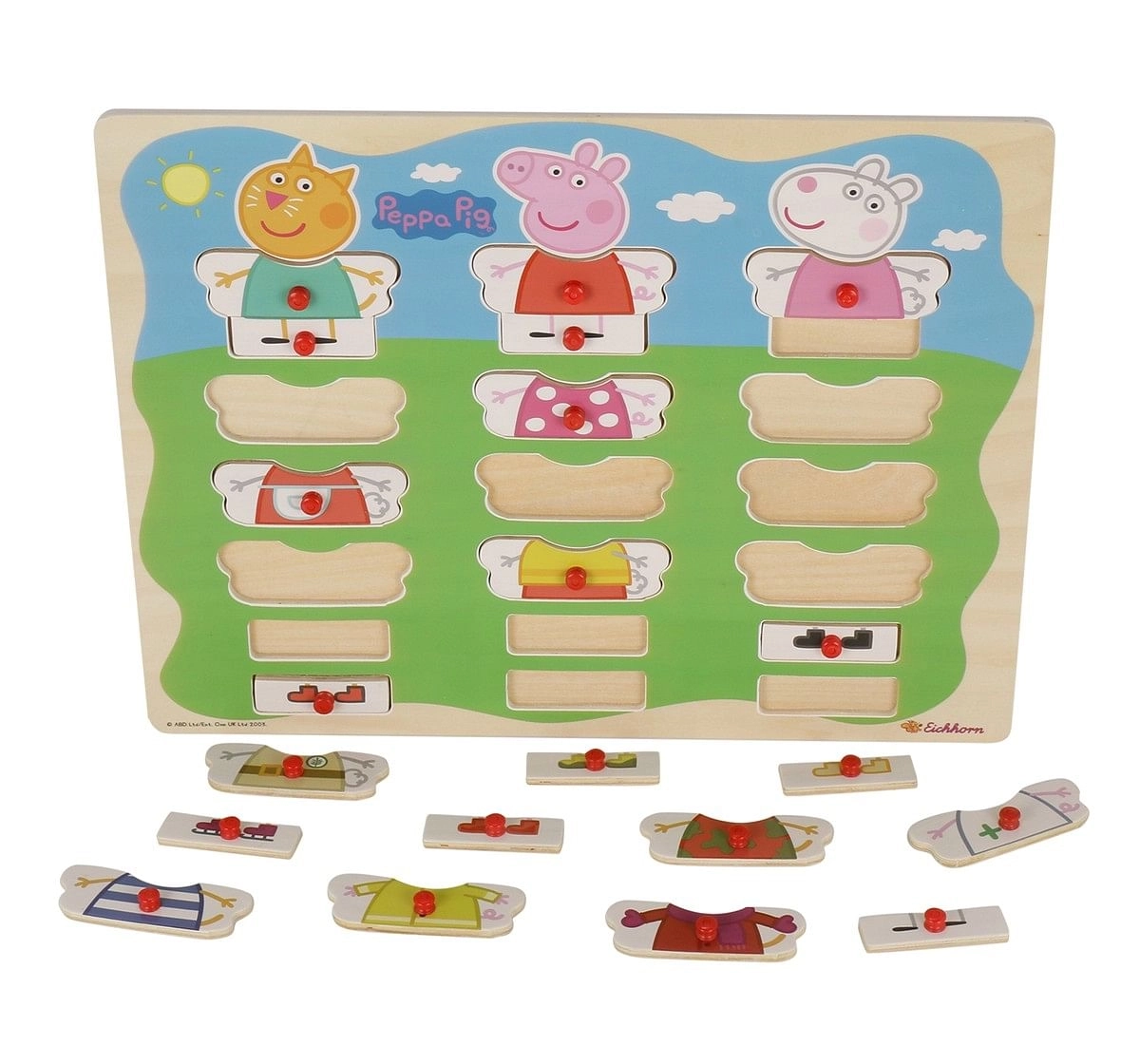 Simba Peppa Pig, Mix And Match for Kids, 2Y+ (Multicolor)