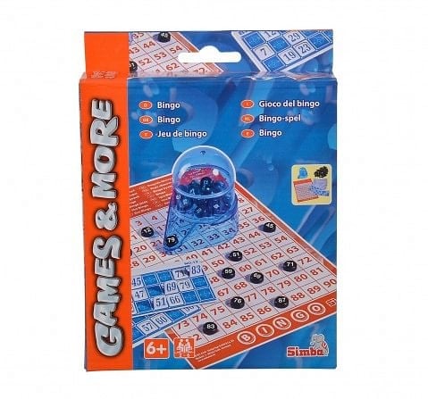 Simba WOT Games and More Travel Bingo Multicolor 6Y+