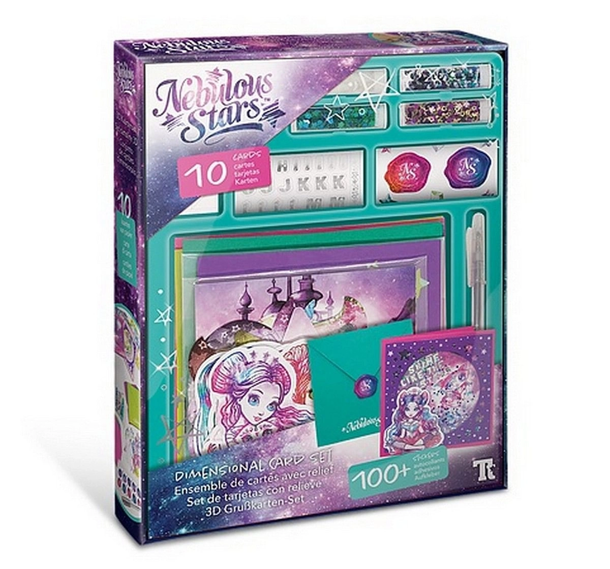 Nebulous Star Dimensional Card Set DIY kits Multicolor 7Y+