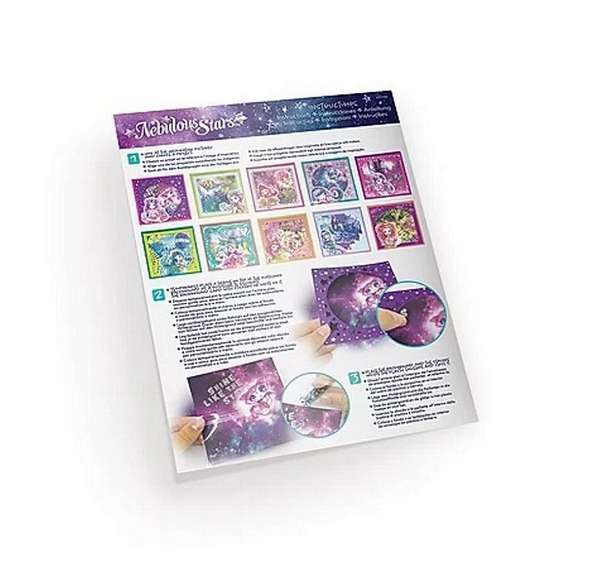 Nebulous Star Dimensional Card Set DIY kits Multicolor 7Y+