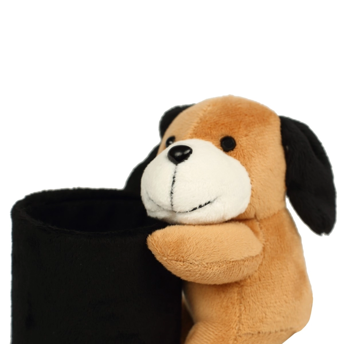  Dog Animal Soft Plush Pen Stand For Kids, 3M+, Brown