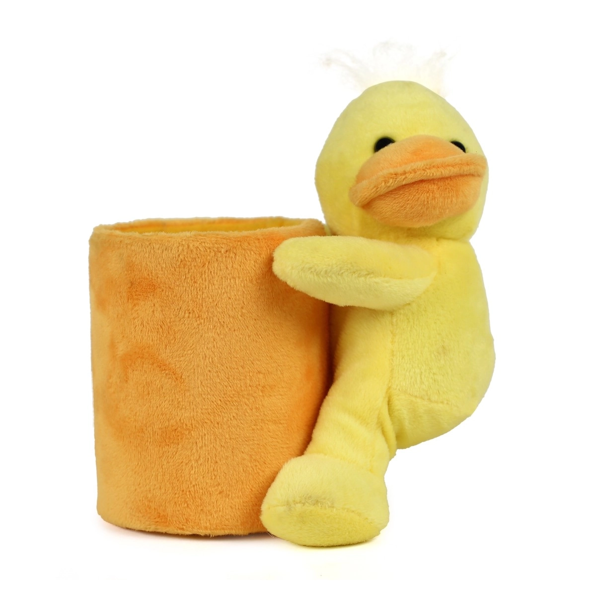  Duck Animal Soft Plush Pen Stand For Kids, 3M+, Yellow