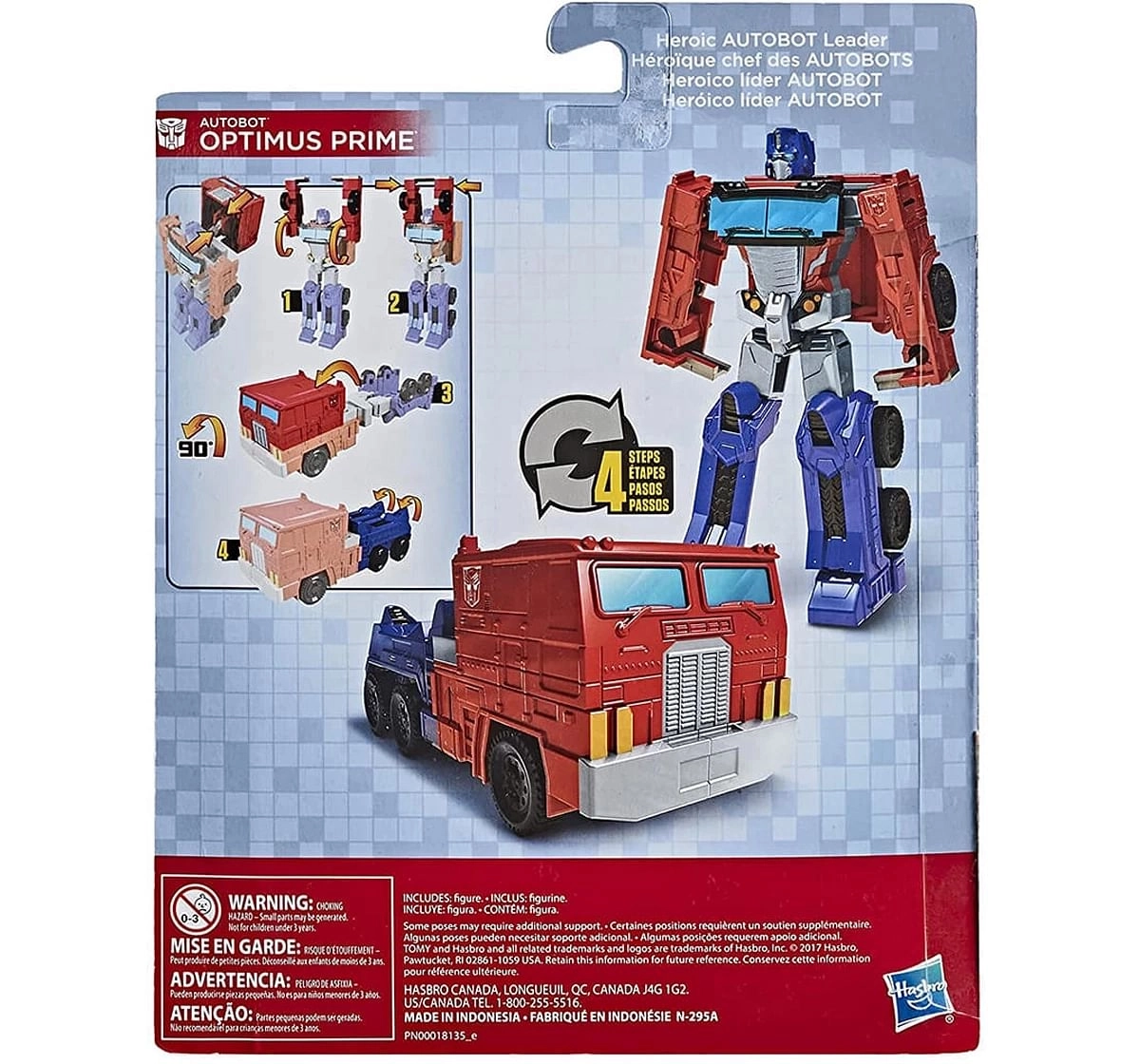 Figura Transformers Beast Battle Masters 11cm - Optimus Prime