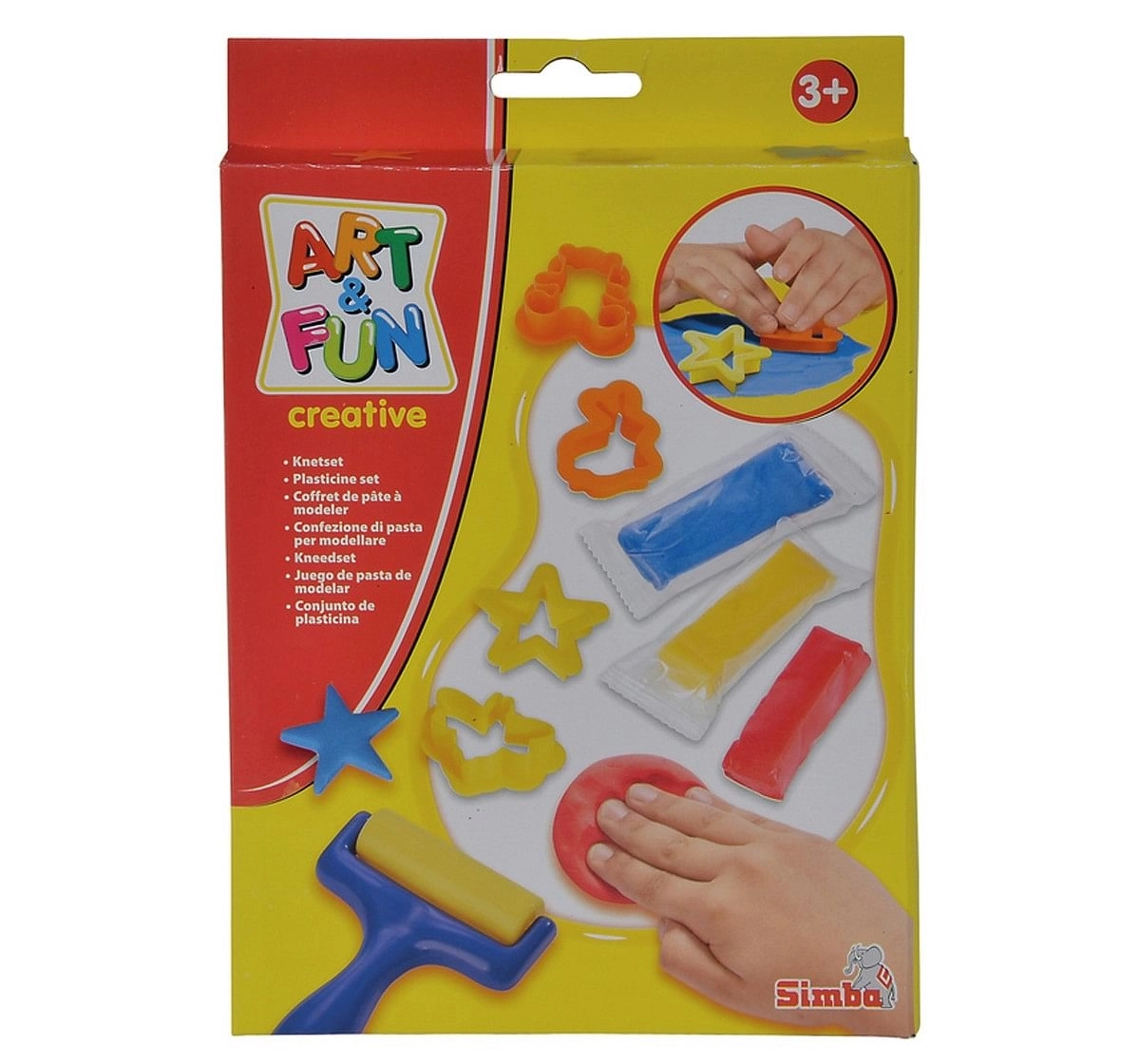 Simba Art and Fun Dough set Multicolor 3Y+