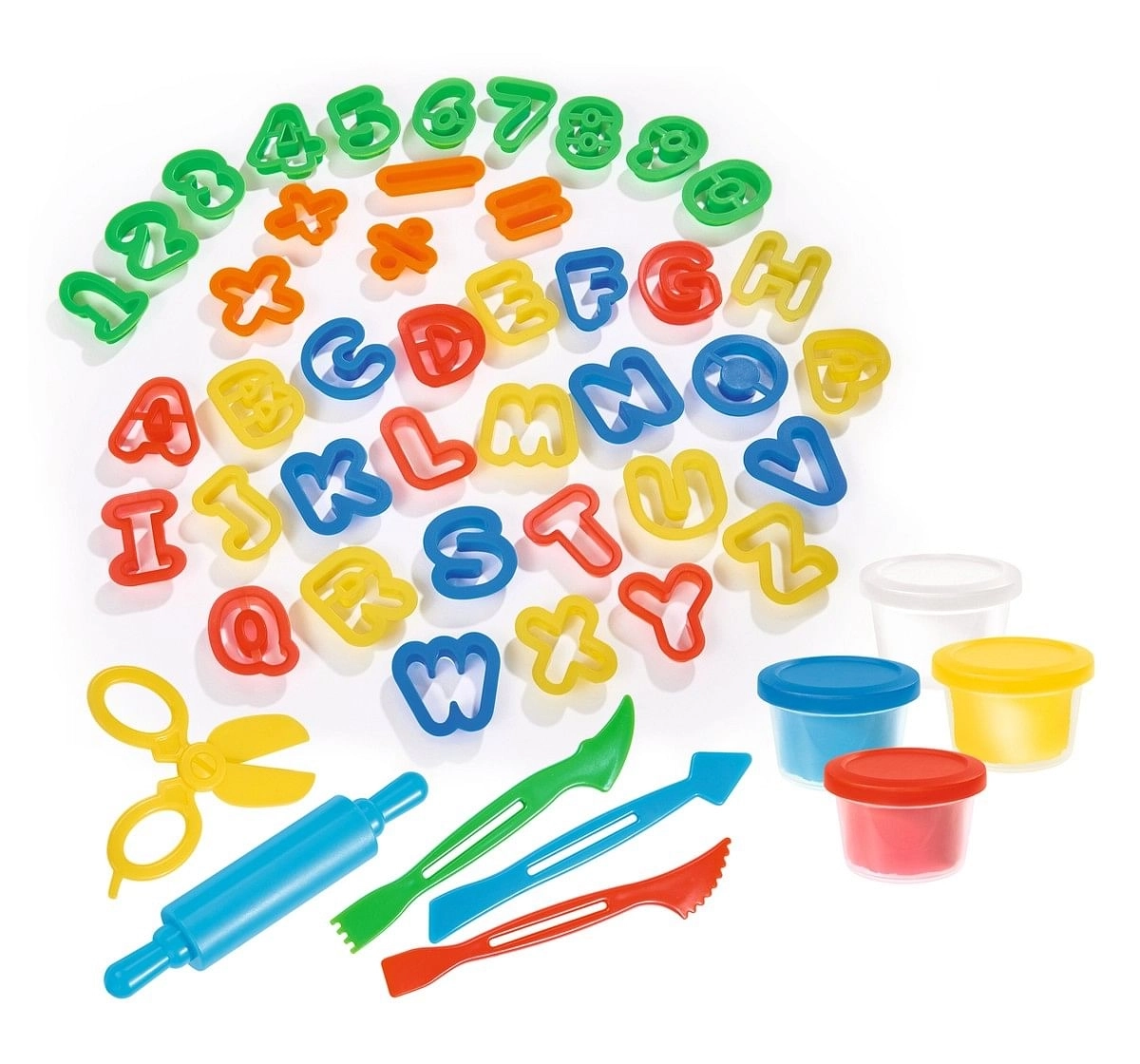 Simba Art and Fun Dough set Abc and Numbers Multicolor 3Y+
