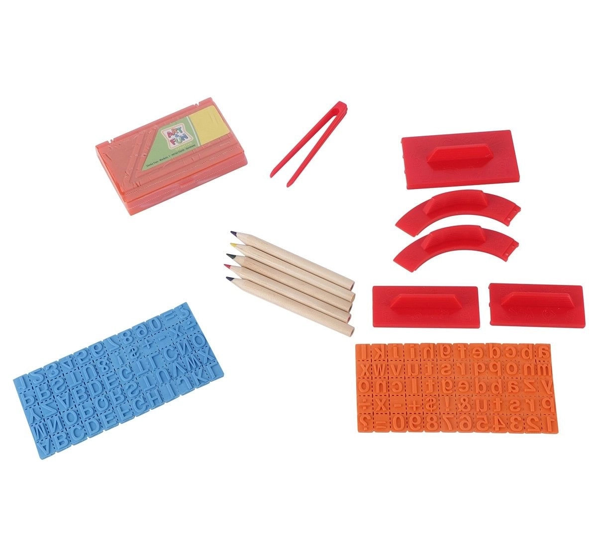 Simba Art and Fun Letter Stampset Multicolor 3Y+