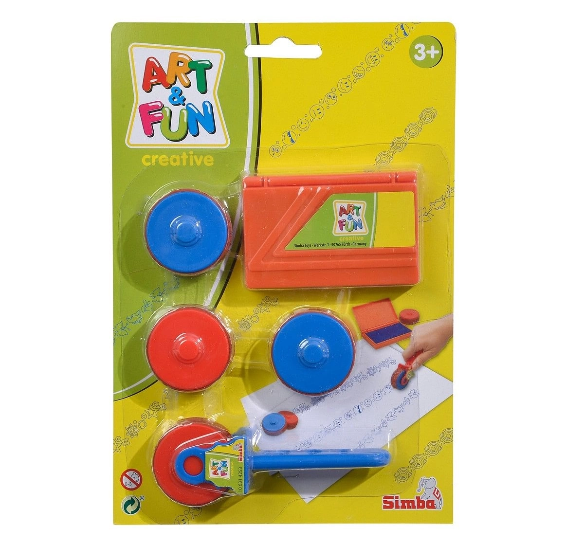 Simba Art and Fun Rolling Stamp Multicolor 3Y+