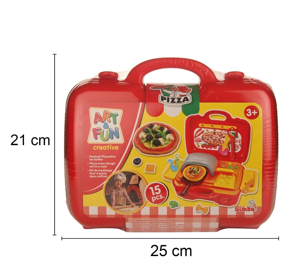Simba Art and Fun Dough set Pizza Oven Multicolor 3Y+