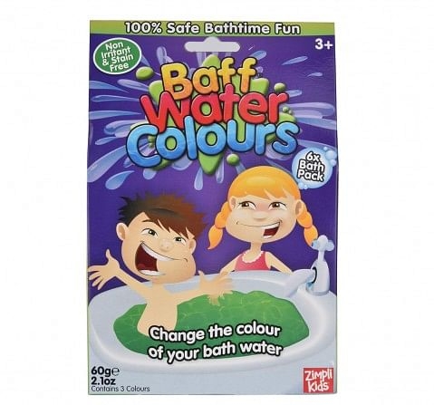 Simba Baff Water Colours Bath Toy Pack of 6 Green 3Y+