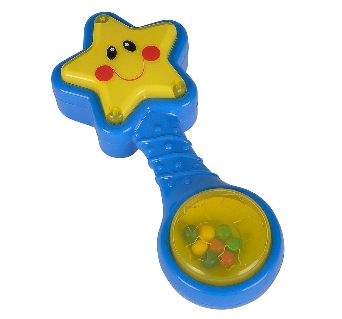 Simba Abc Star Rattle With Light,  0M+ (Blue)