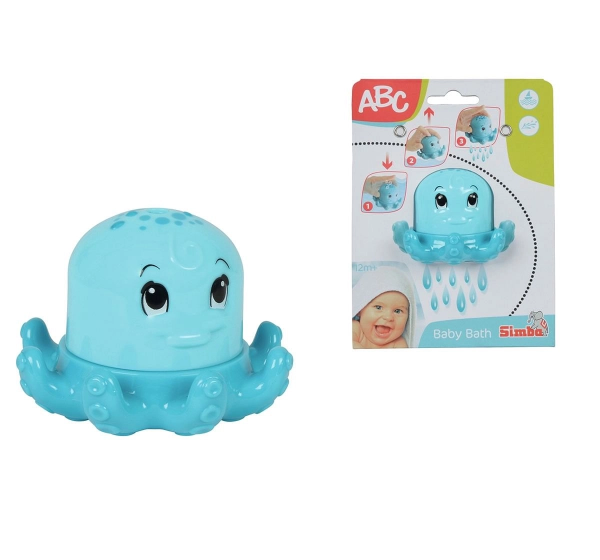Simba ABC Bathing Octopus Multicolor 12M+