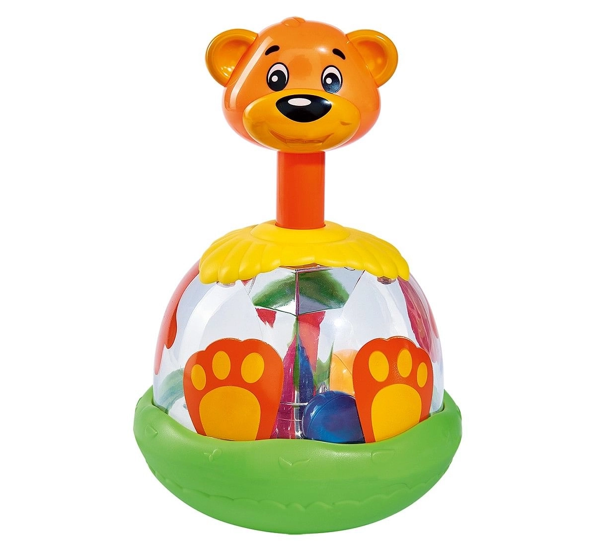 Simba Abc Funny Bear Spinning Top,  6M+ (Multicolor)