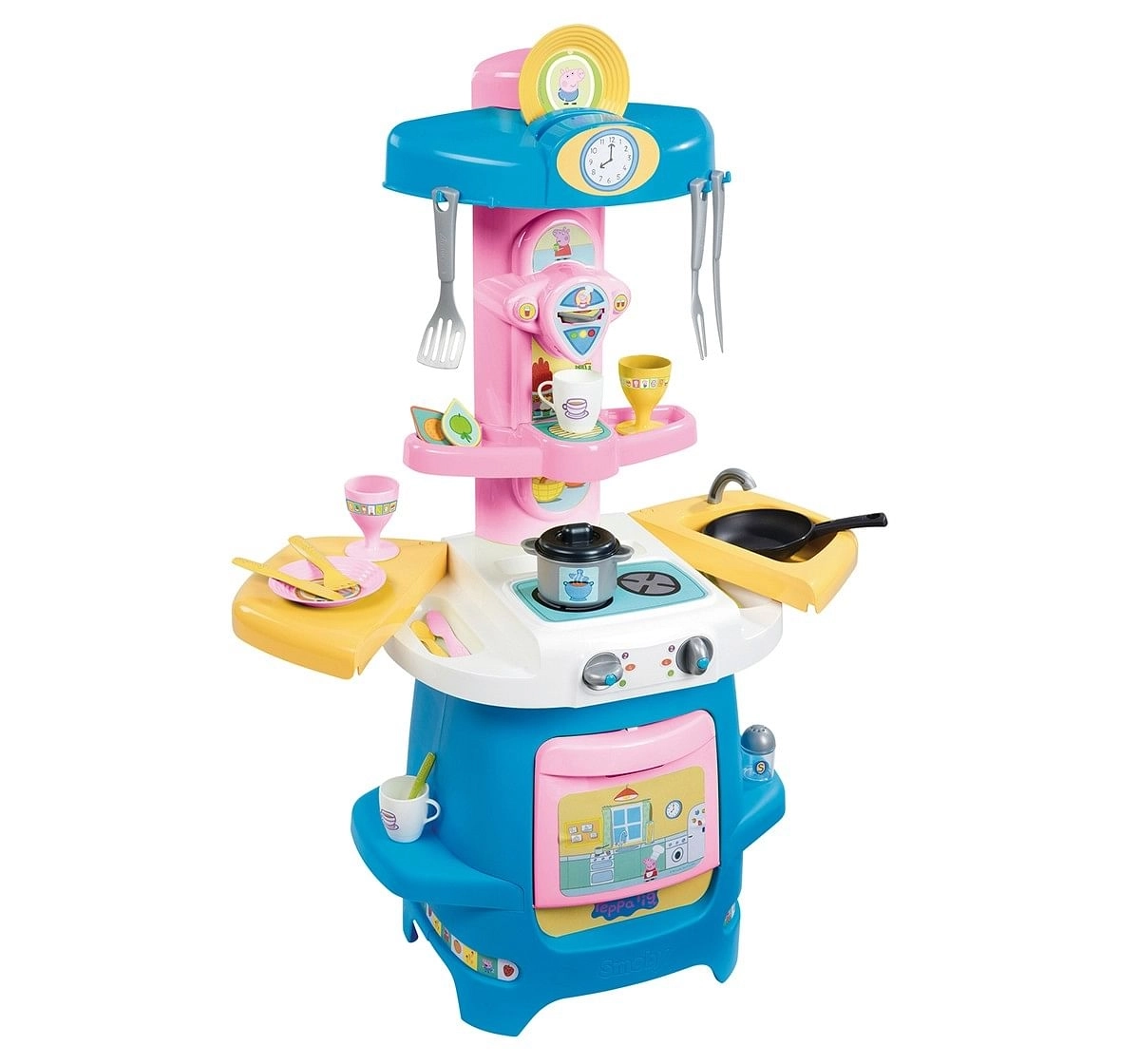 Smoby Peppa Pig Cooky Kitchen,  12M+ (Multicolor)