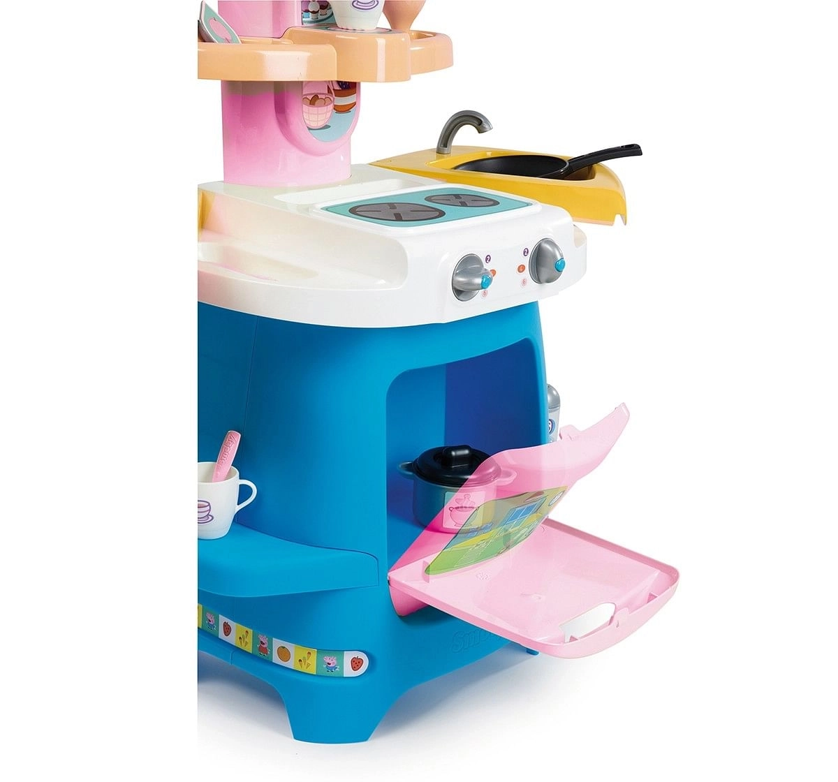 Smoby Peppa Pig Cooky Kitchen,  12M+ (Multicolor)