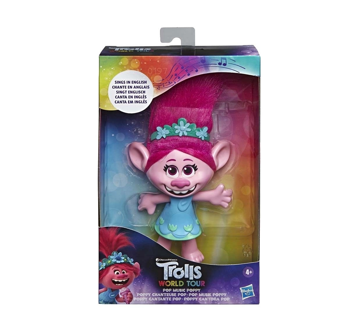 Trolls Pop Music Poppy Collectible Dolls for Age 4Y+