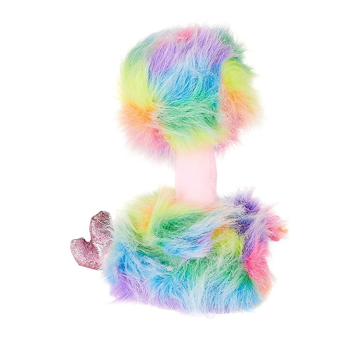Ty ASHA - Rainbow Ostrich Medium Quirky Soft Toys for Kids age 3Y+ - 24 Cm 