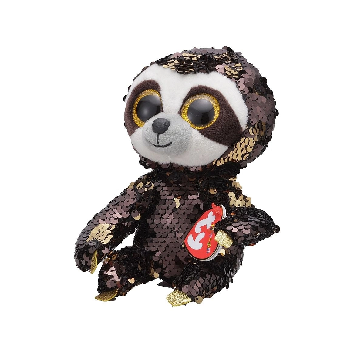 Ty DANGLER - Sloth Medium Flippables Plush Accessories for Kids age 3Y+ - 24 Cm 
