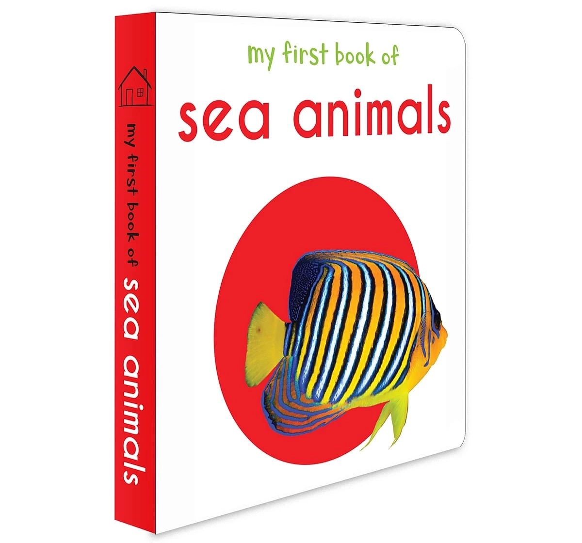 Wonder House Books My First Sea Animals Board Book for kids 0M+, Multicolour