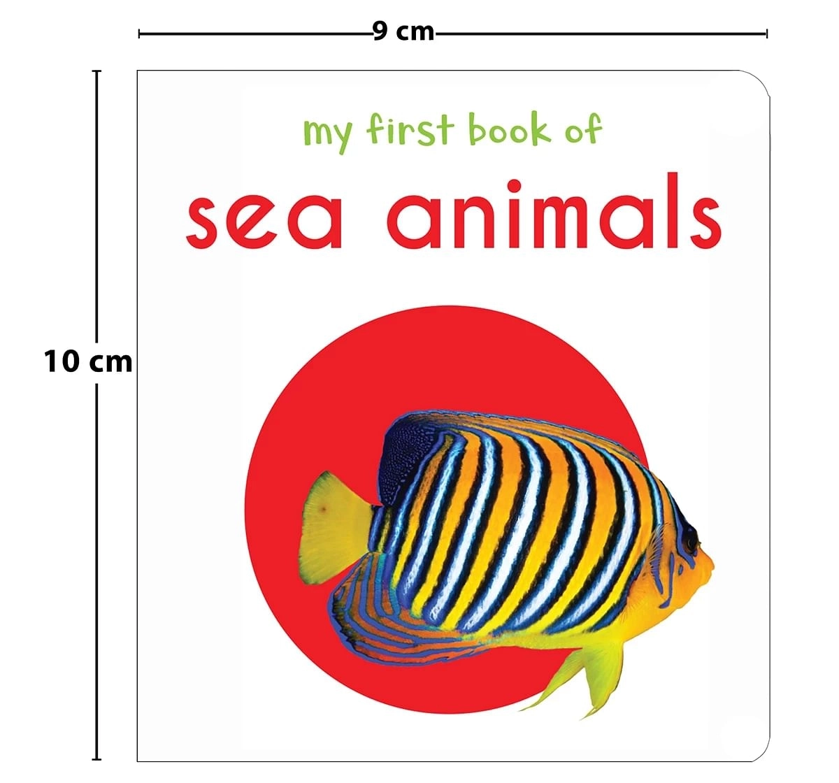 Wonder House Books My First Sea Animals Board Book for kids 0M+, Multicolour