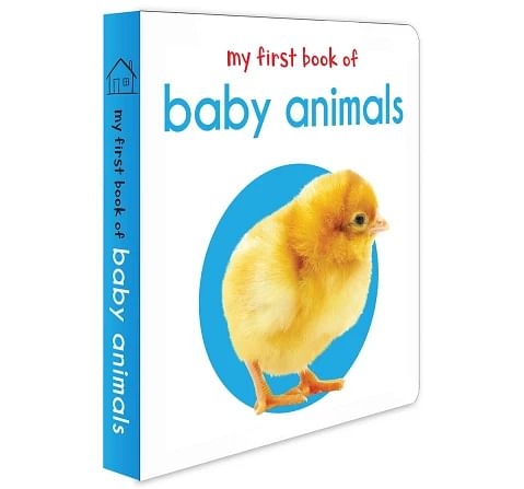 Wonder House Books My First Baby Animals Book for kids 0M+, Multicolour
